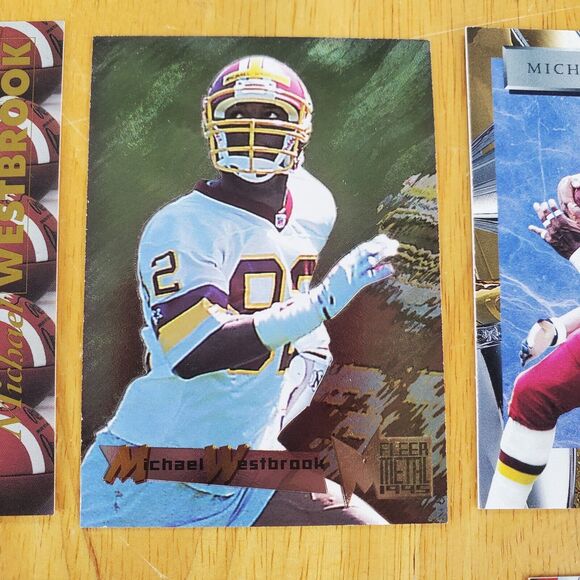 Michael Westbrook 12 Different NM NFL Football Cards 1997 Donruss Silver #146 - Picture 7 of 13